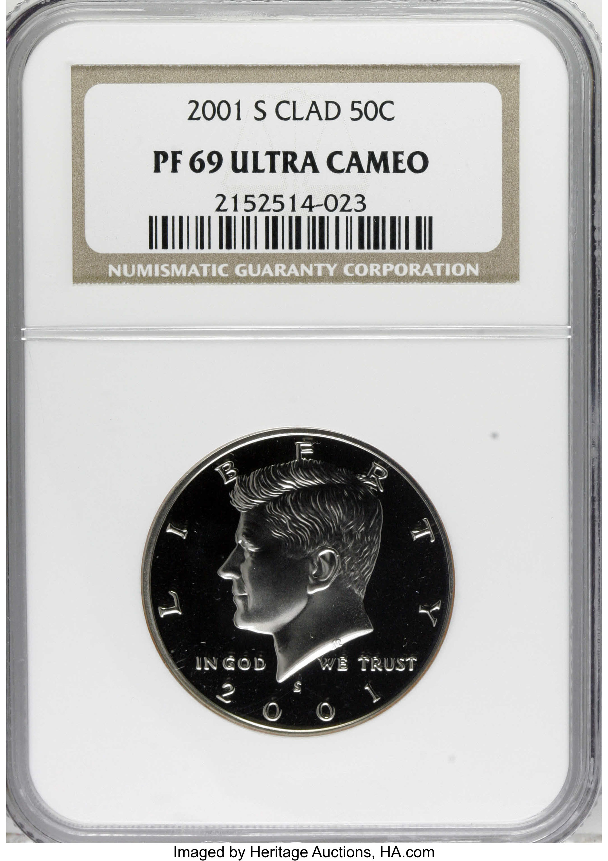 image for: (3)2001-S 50C Clad PR 69 Deep Cameo NGC.... (Total: 3 Coins)