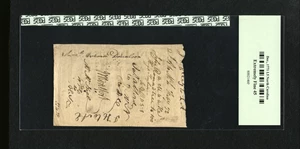 image for: North Carolina December, 1771 £5 PCGS Extremely Fine 45. This note has a half-dozen or so contemporary endorsements on its ...