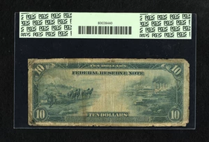 image for: Fr. 946 $10 1914 Federal Reserve Note PCGS Good 04....