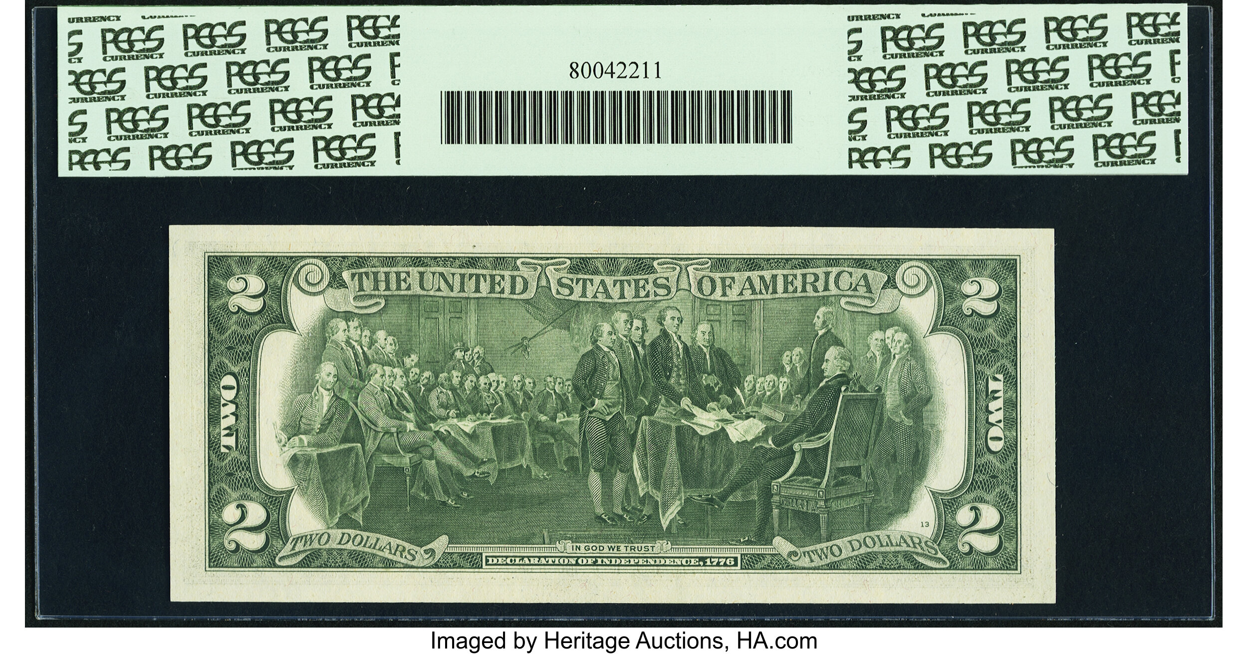 image for: Fr. 1935-I* $2 1976 Federal Reserve Star Note. PCGS Superb Gem New 68PPQ....