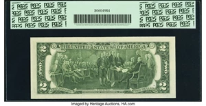 image for: Super Repeater Serial Number 12121212 Fr. 1935-K $2 1976 Federal Reserve Note. PCGS Very Choice New 64PPQ....