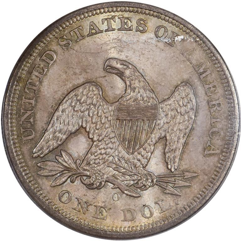 1860-O $1 MS64 thumbnail 2