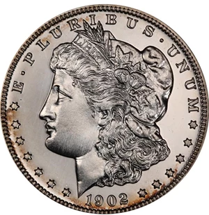 image for: $1 1902 PCGS PR65 CAM CAC