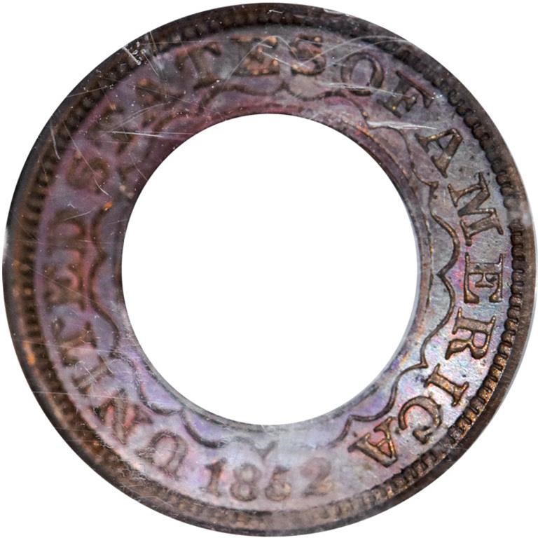 image for: $1 1852 J-147. PCGS  PR64 RB CAC