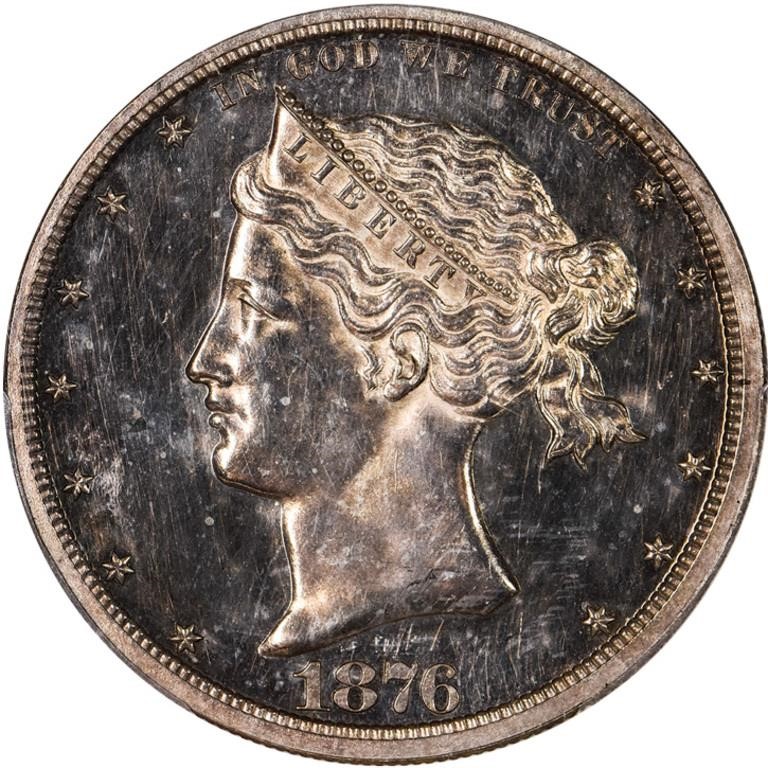 image for: $1 1876 J-1464. PCGS  PR61 CAC