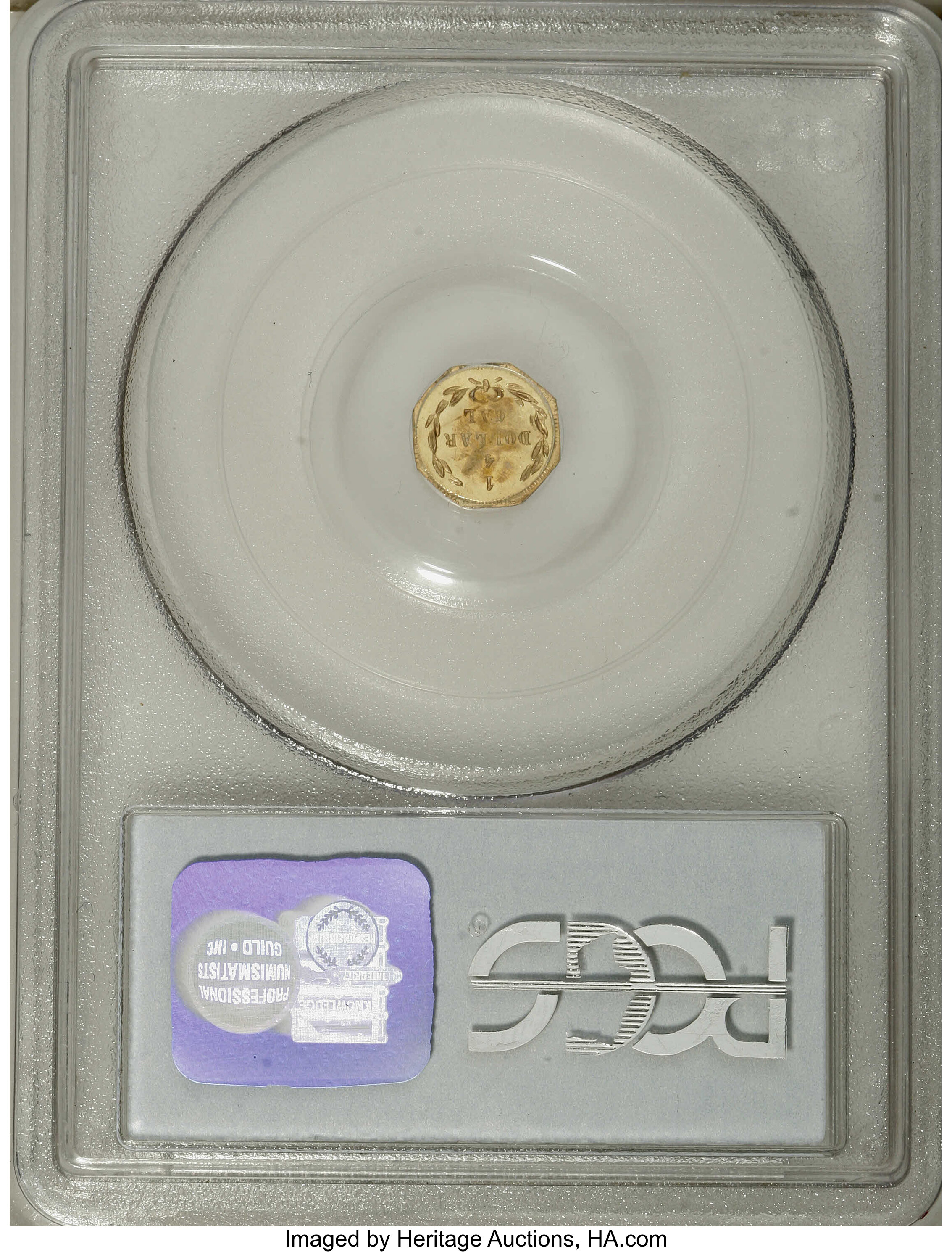 image for: 1872 25C Liberty Octagonal 25 Cents, BG-725, High R.5, MS64 PCGS. Ex: Jay Roe. PCGS Population (11/3). NGC Census: (0/0).  ...