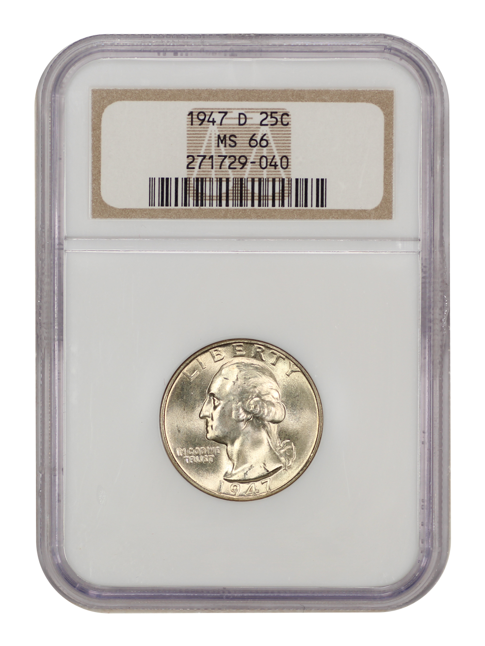 1947-D 25c MS66 thumbnail 9