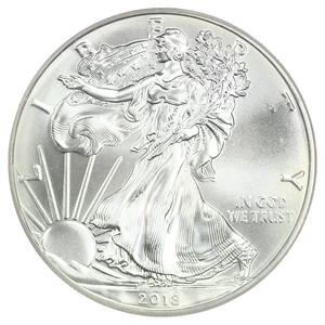 image for: 2018 Silver Eagle $1 PCGS MS70