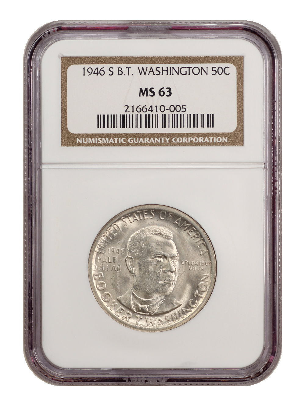 Booker T. Washington Memorial 50c [Type] VF20 thumbnail 22
