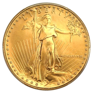 image for: 1988 Gold Eagle $50 PCGS MS67
