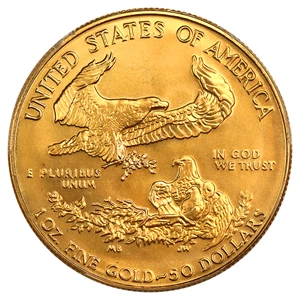 image for: 1988 Gold Eagle $50 PCGS MS67