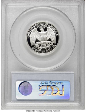image for: 1993-S 25C Silver PR69 Deep Cameo PCGS. PCGS Population (1582/25). NGC Census: (572/41). Numismedia Wsl. Price for NGC/PCG...