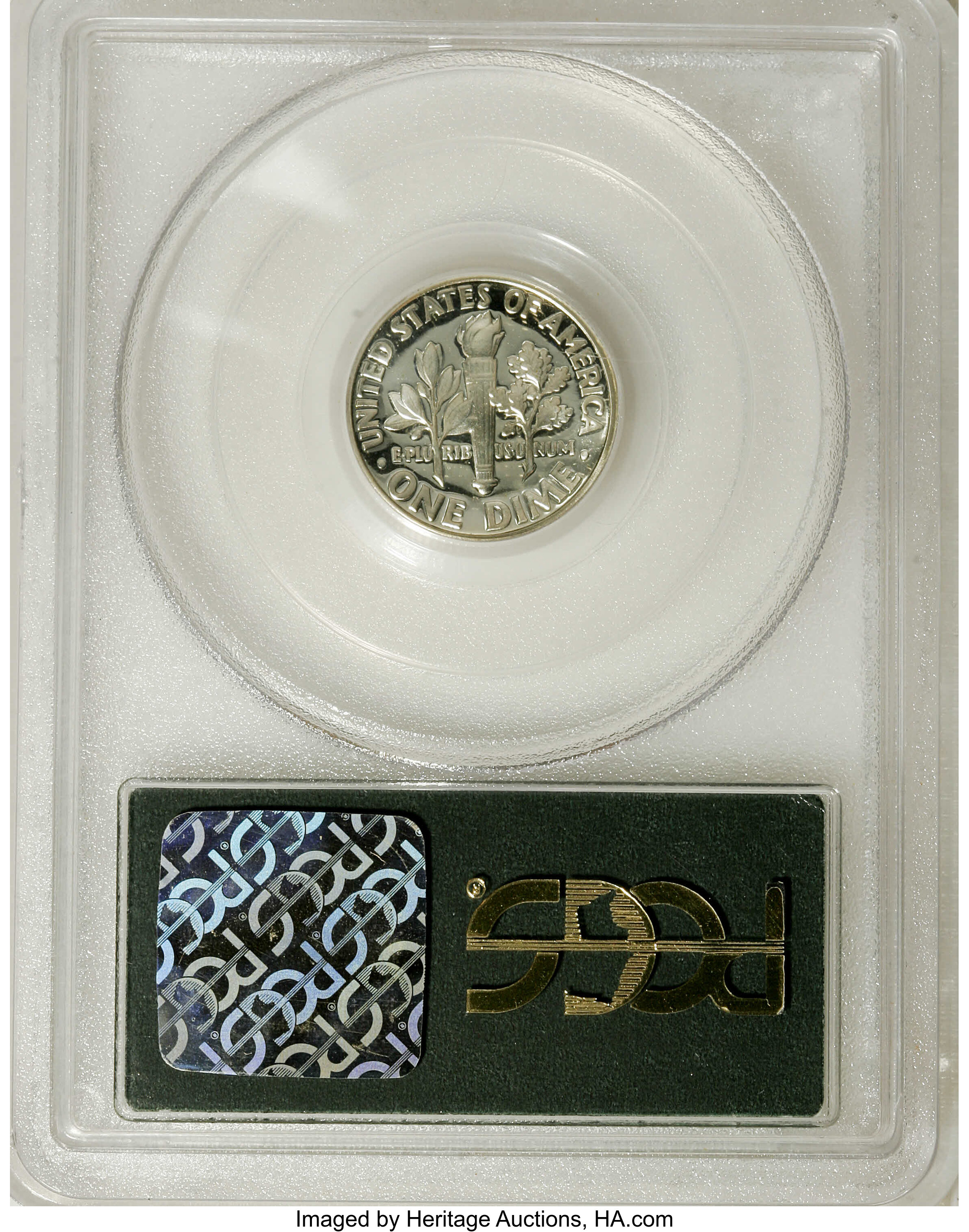 image for: 1961 10C PR68 Deep Cameo PCGS. PCGS Population (87/60). NGC Census: (78/27).  Numismedia Wsl. Price for NGC/PCGS coin in PR...