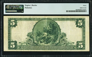 image for: Stevens Point, WI - $5 1902 Plain Back Fr. 604 The Citizens National Bank Ch. # (M)4912 PMG Very Fine 30....