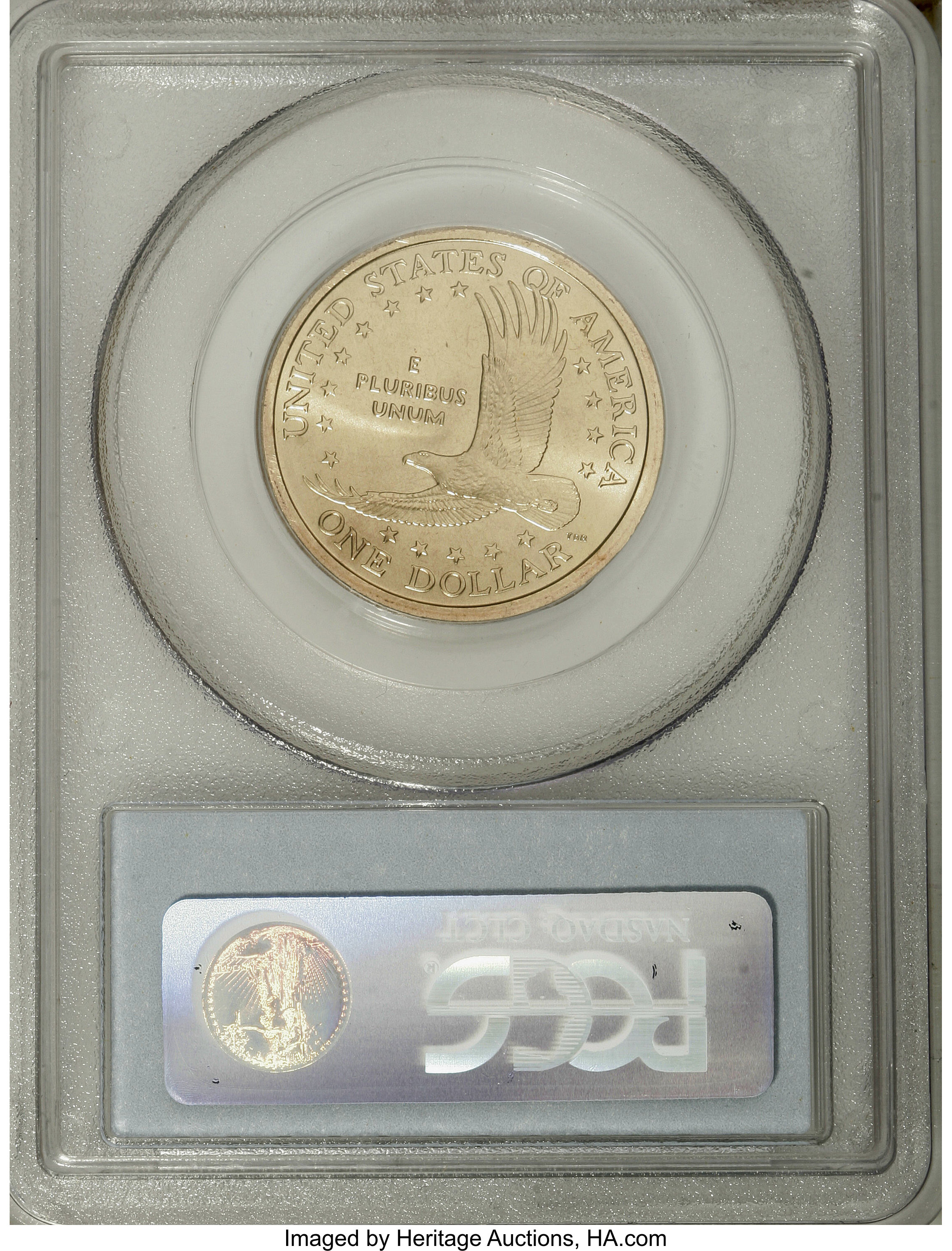image for: (3)2005-P SAC$1 Satin Finish MS68 PCGS.... (Total: 3 Coins)