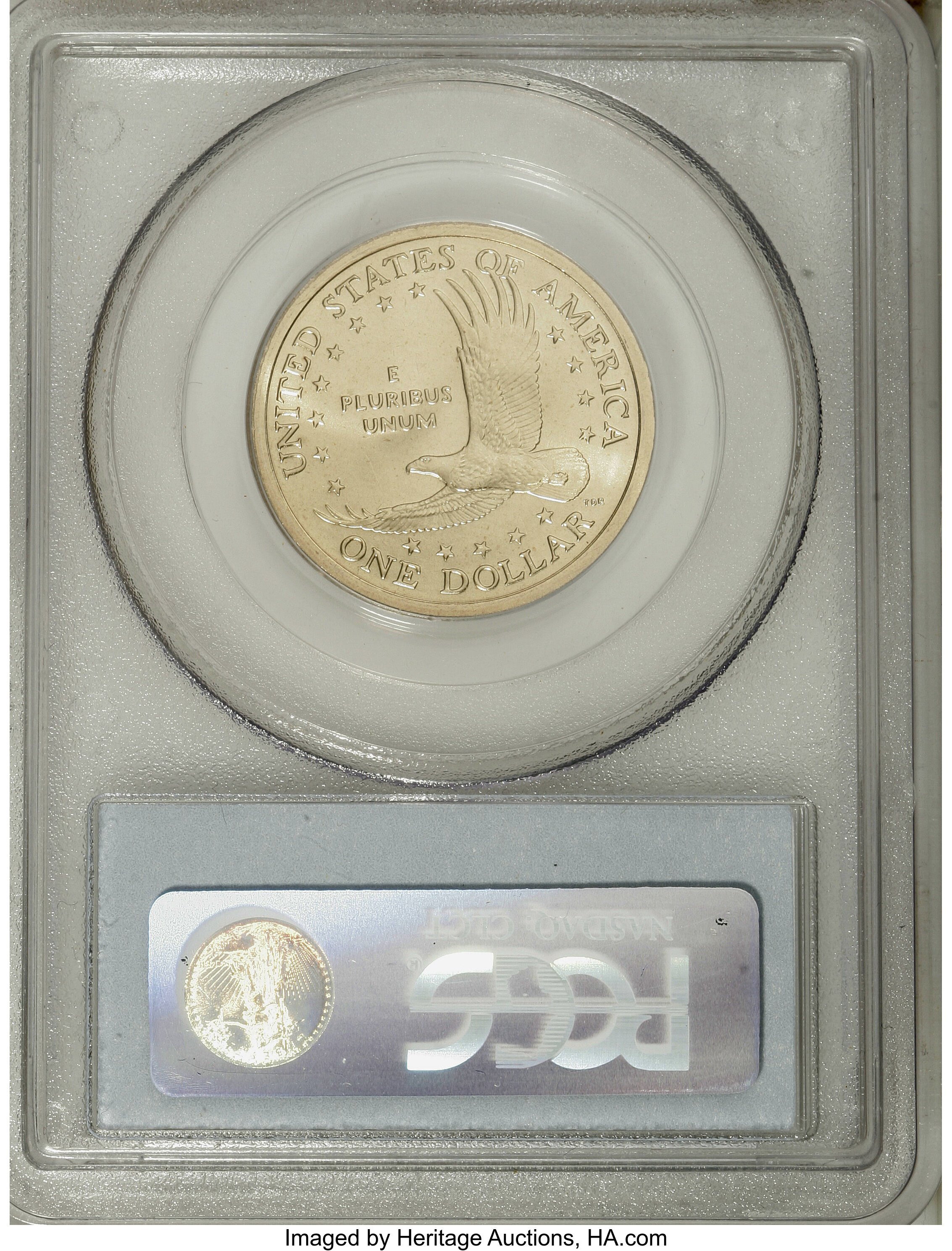 image for: (2) 2005-D SAC$1 Satin Finish MS68 PCGS.... (Total: 2 )