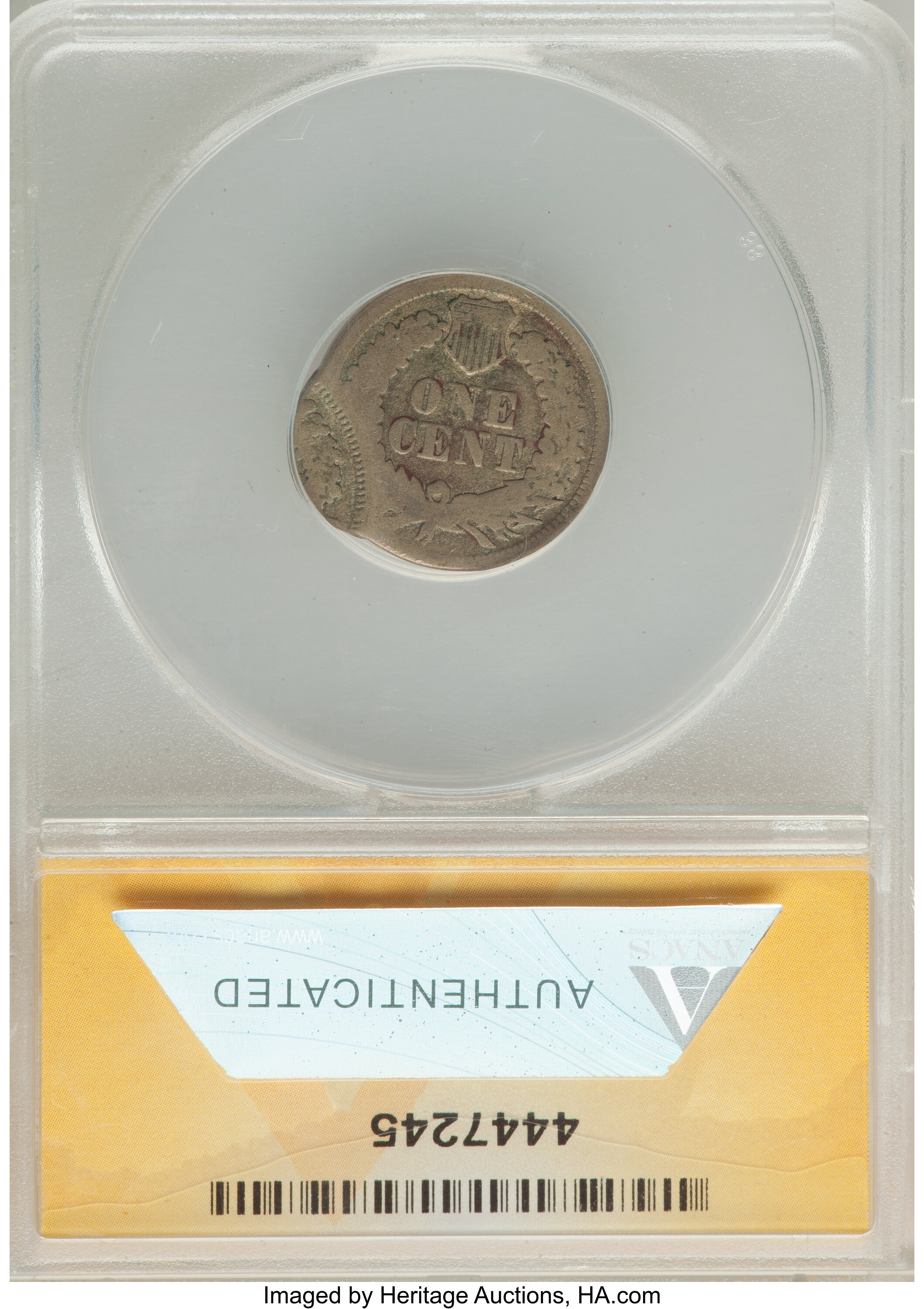 いちょページ 1863 One Cent MS Values | Greysheet