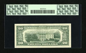 image for: Fr. 2069-G $20 1969B Federal Reserve Note. PCGS Choice About New 58PPQ.Purely uncirculated examples are tough for this low...