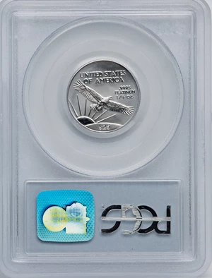 image for: 2002 $25 Quarter-Ounce Platinum Eagle MS69 PCGS. PCGS Population: (6650/110). NGC Census: (3937/649). CDN: $243.55.Whsle. B...