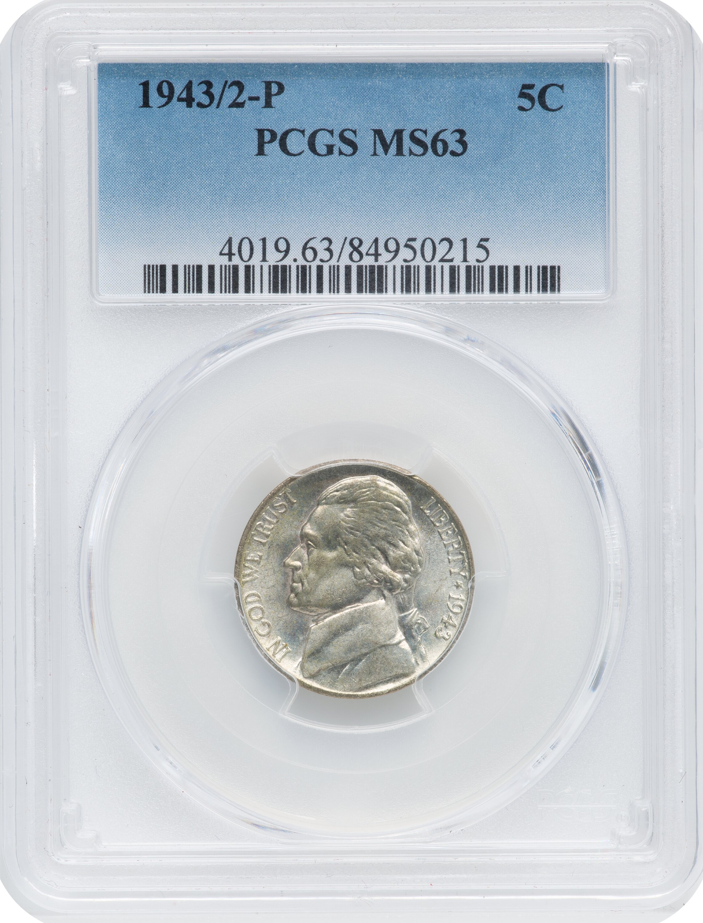 1943/2 P Silver Nickel MS Values | Greysheet