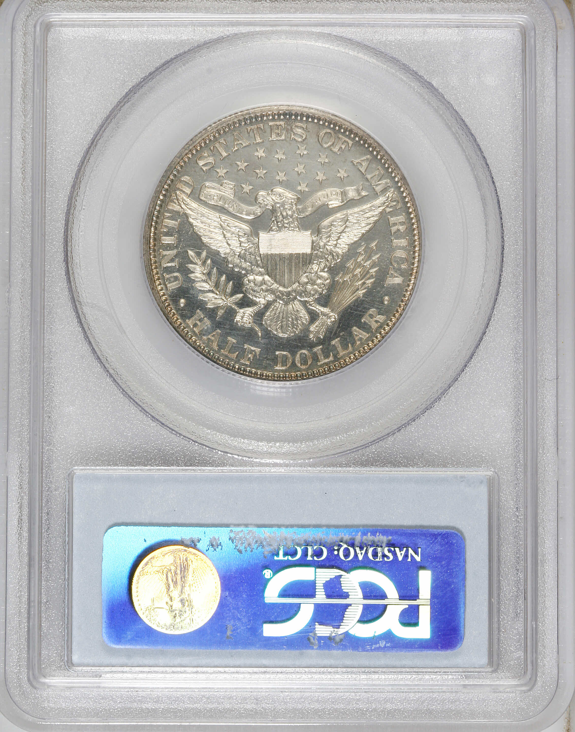 image for: 1906 50C PR64 Cameo PCGS. PCGS and NGC have certified more than 400 1906 proof half dollars (which saw a mintage of 675 pie...