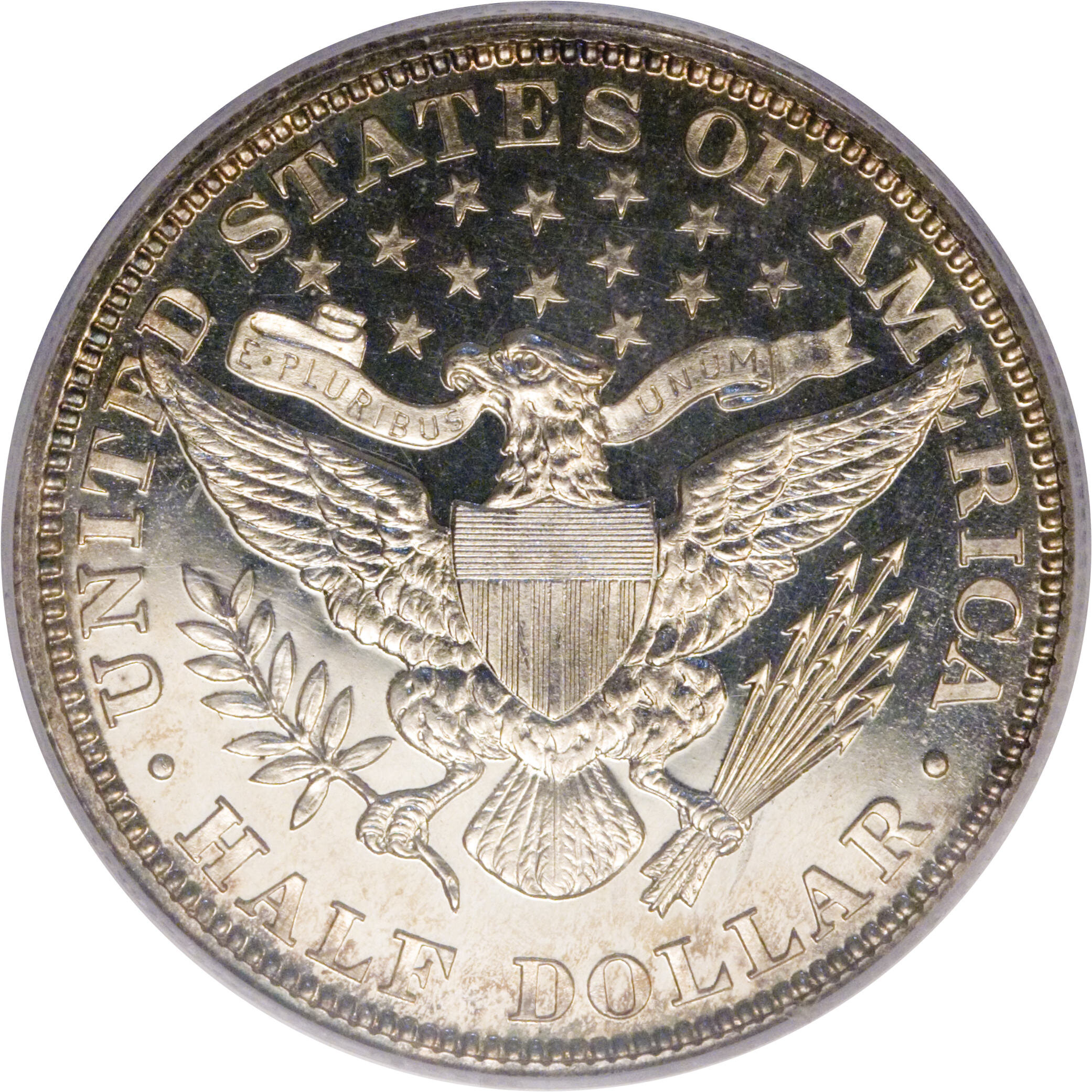 image for: 1906 50C PR64 Cameo PCGS. PCGS and NGC have certified more than 400 1906 proof half dollars (which saw a mintage of 675 pie...