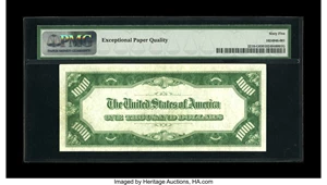 image for: Fr. 2210-G $1000 1928 Federal Reserve Note. PMG Gem Uncirculated 65 EPQ.This note, which hails from the "Dearborn Hoard", ...