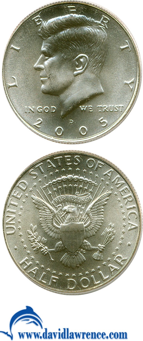 image for: 2005-D 50c Satin Finish PCGS MS67 