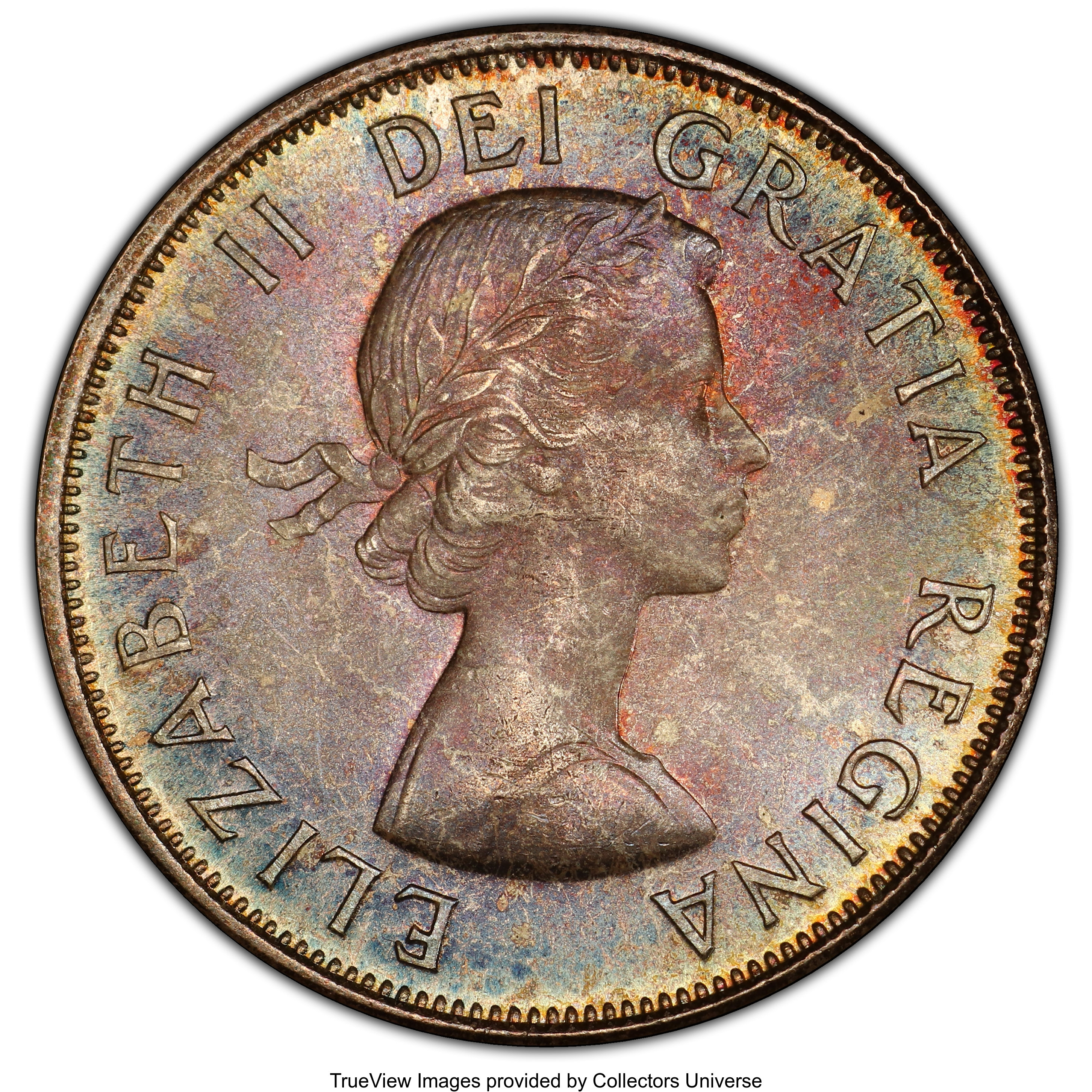 image for: Elizabeth II 50 Cents 1962 MS66 PCGS
