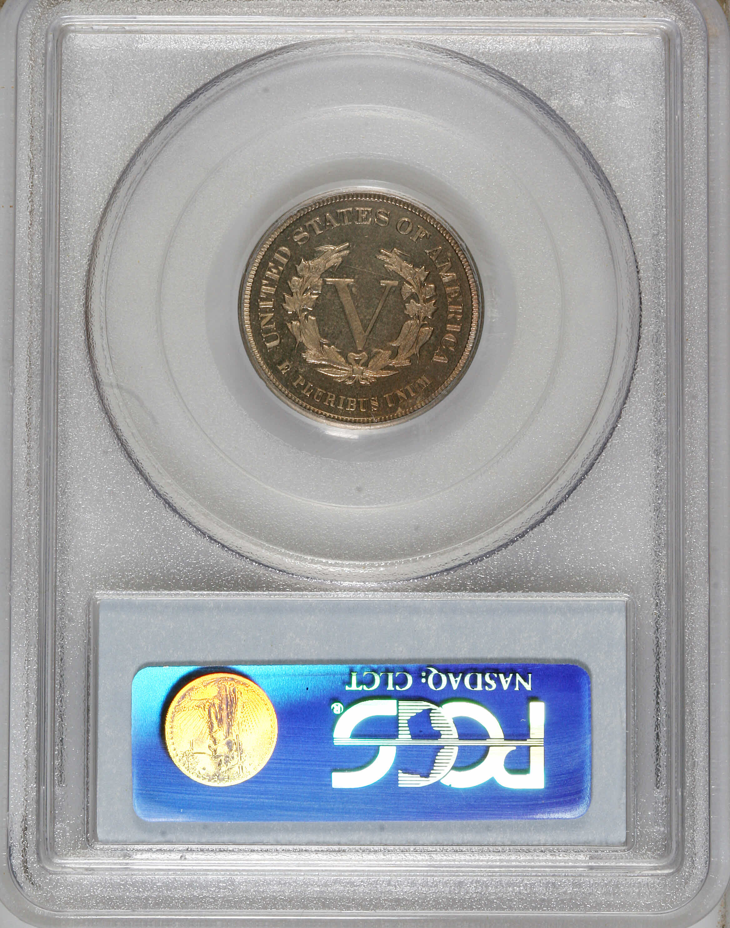 image for: 1882 5C Liberty Head Five Cents, Judd-1690, Pollock-1892, R.5, PR65 PCGS. This pattern is similar to the regular-issue Libe...