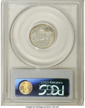 image for: 1963-D 5C Nickel--Struck on a Silver 10C Planchet--MS63 PCGS. PCGS Population (30/135). NGC Census: (2/55). Mintage: 276,829...