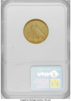 image for: 1911 $5 PR66 NGC. This is a finely grained Gem matte proof example with the usual mustard-yellow color of the date, accente...