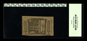 image for: New York January 6, 1776 (Water Works) 4s PCGS Choice New 63PPQ.