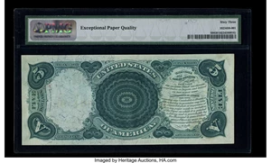 image for: Fr. 68 $5 1875 Legal Tender PMG Choice Uncirculated 63 EPQ.