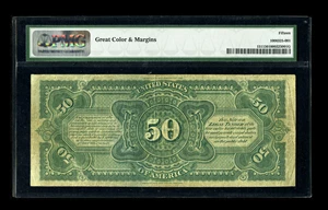 image for: Fr. 151 $50 1869 Legal Tender PMG Choice Fine 15.
