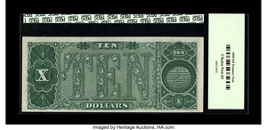 image for: Fr. 368 $10 1890 Treasury Note PCGS Choice New 63.