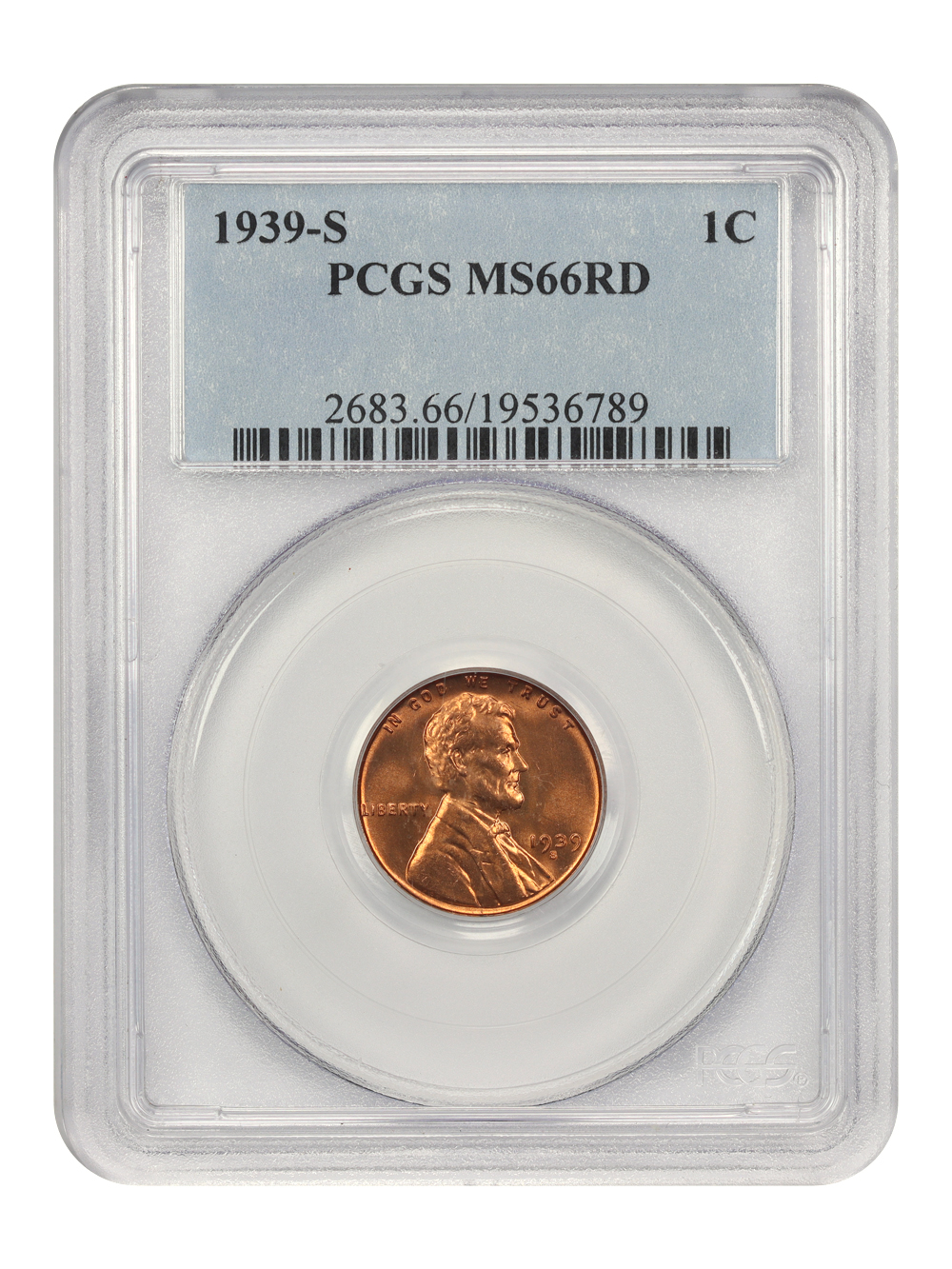 1939-S 1c MS RD MS66 RD thumbnail 13