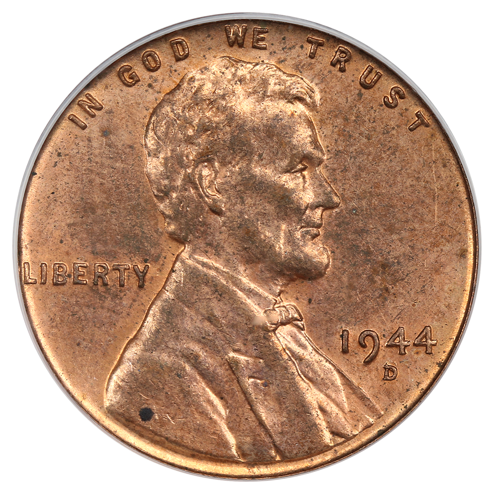 image for: 1944-D/S 1c PCGS MS62 RB 