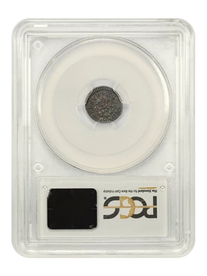 image for: 1783 Chalmers 3 Pence PCGS/CAC AU50 ex: Newman