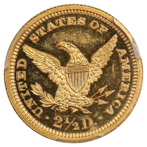 image for: 1893 2 1/2 PCGS Proof 63 DCAM
