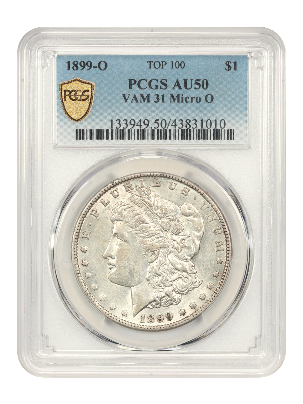 1899-O $1 AU50 thumbnail 3