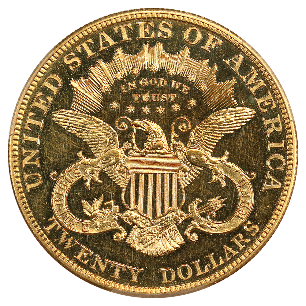 image for: 1904 $20 PCGS/CAC Proof 62 CAM