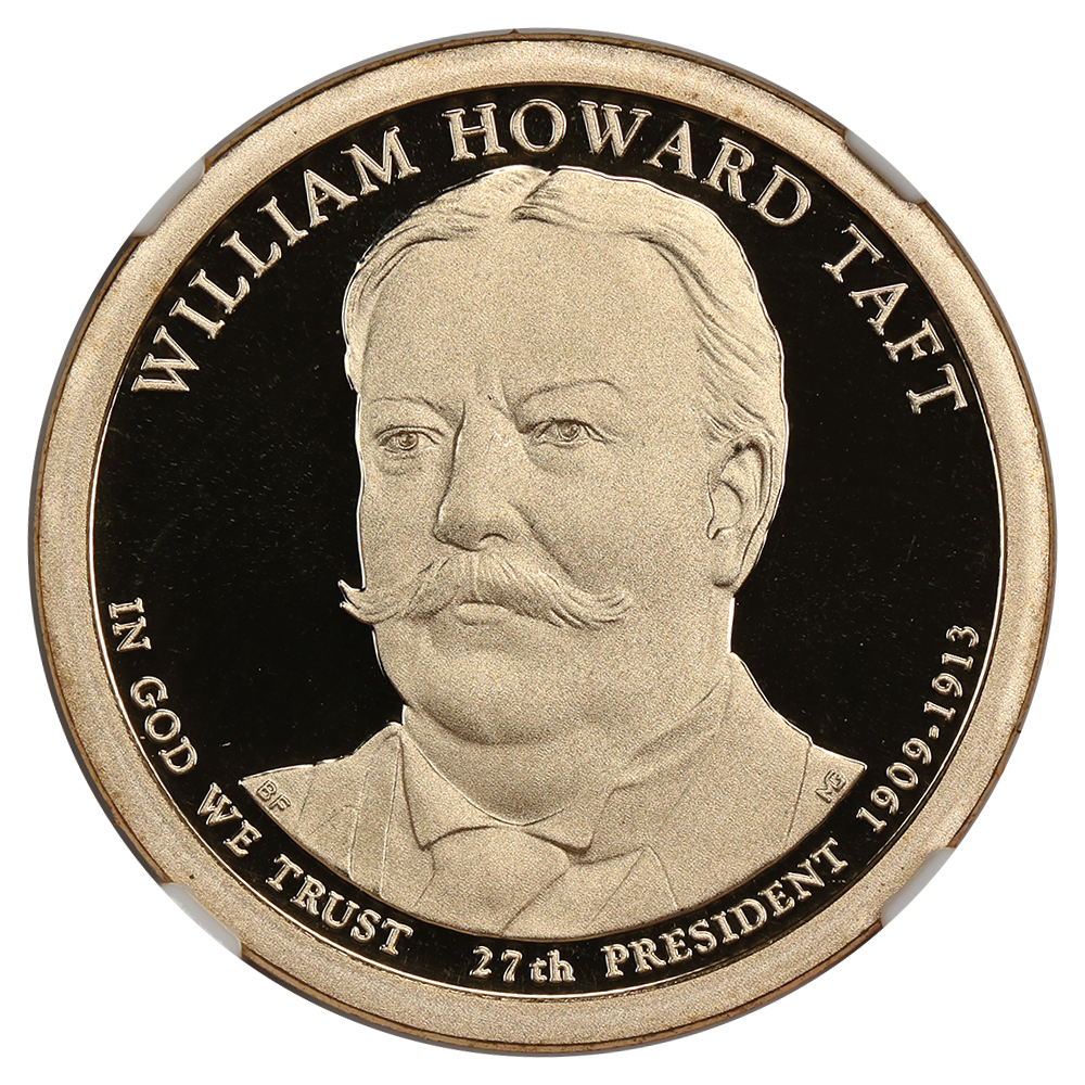 image for: 2013-S William Howard Taft-27th President $1 NGC Proof 70 UCAM (Early Releases)