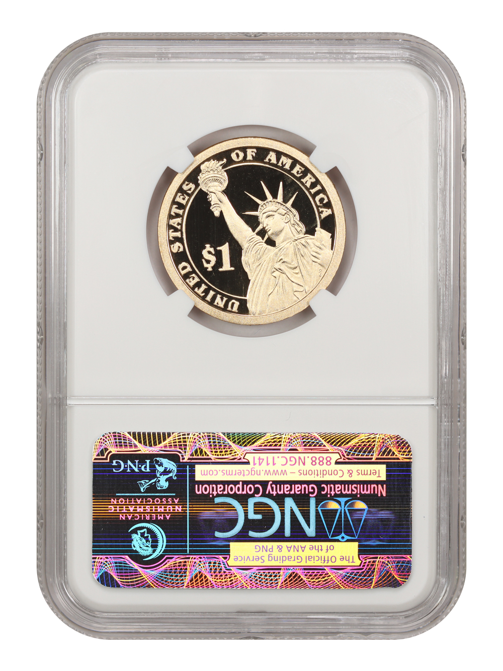 image for: 2013-S William Howard Taft-27th President $1 NGC Proof 70 UCAM (Early Releases)