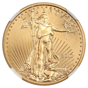 image for: 2010 Gold Eagle $10 NGC MS69