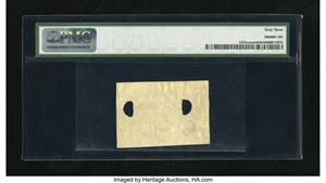 image for: Fr. 1235exnmb 5c Second Issue PMG Choice Uncirculated 63. This is a high-grade example of a Back Near Margin Experimental....