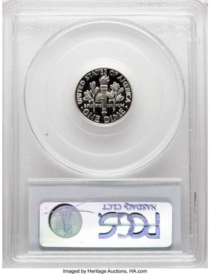 image for: 2004-S 10C Clad PR70 Deep Cameo PCGS. PCGS Population (42/0). NGC Census: (0/0). Numismedia Wsl. Price: $60. (#95308)...