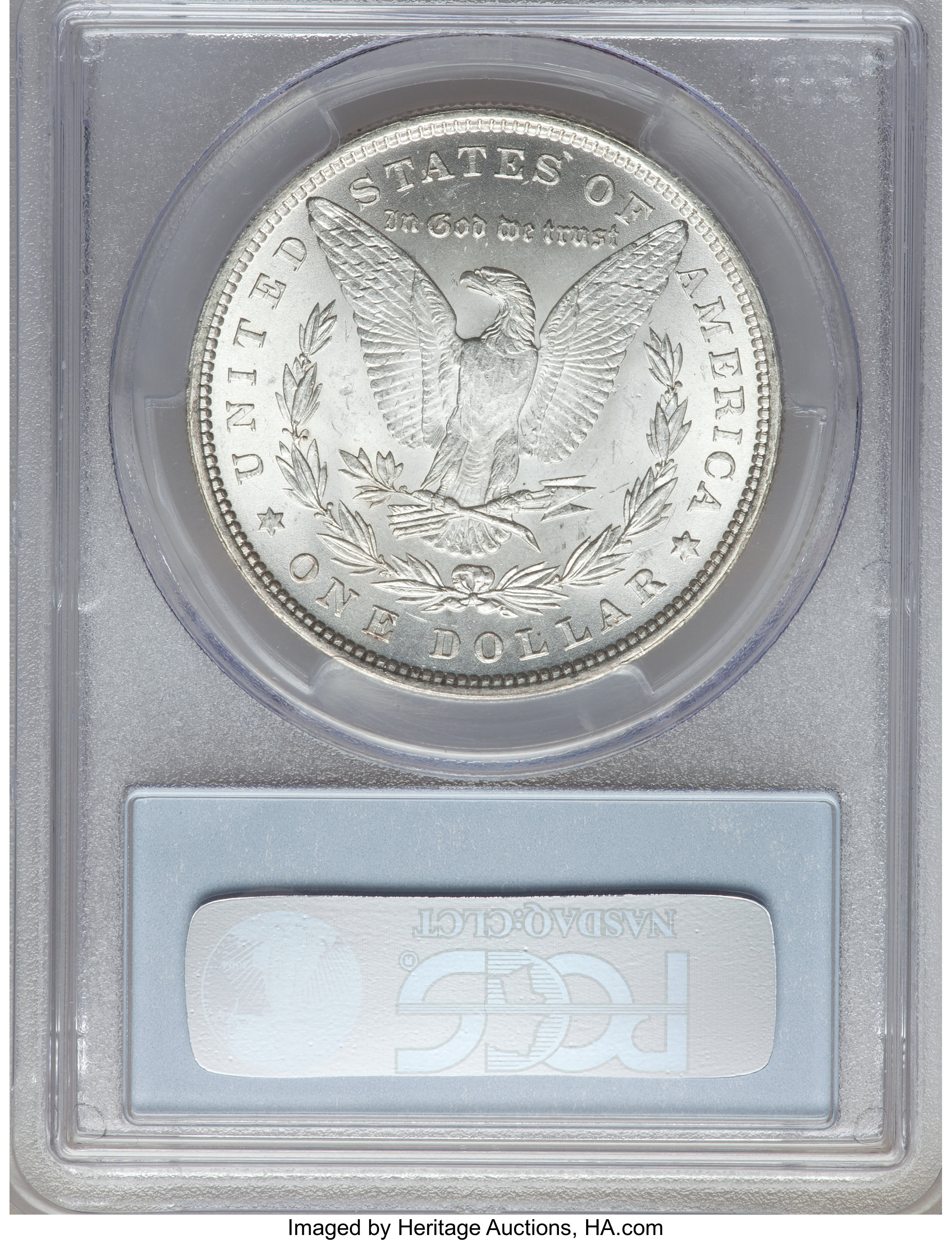 image for: 1880 $1 MS63 PCGS. CAC. VAM-53. ...
