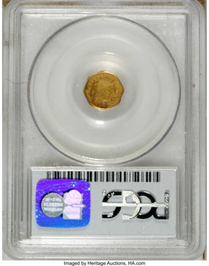image for: 1871 $1 Liberty Octagonal 1 Dollar, BG-1109, Low R.4, VF35 PCGS. PCGS Population (3/87). NGC Census: (0/3). (#10920)...