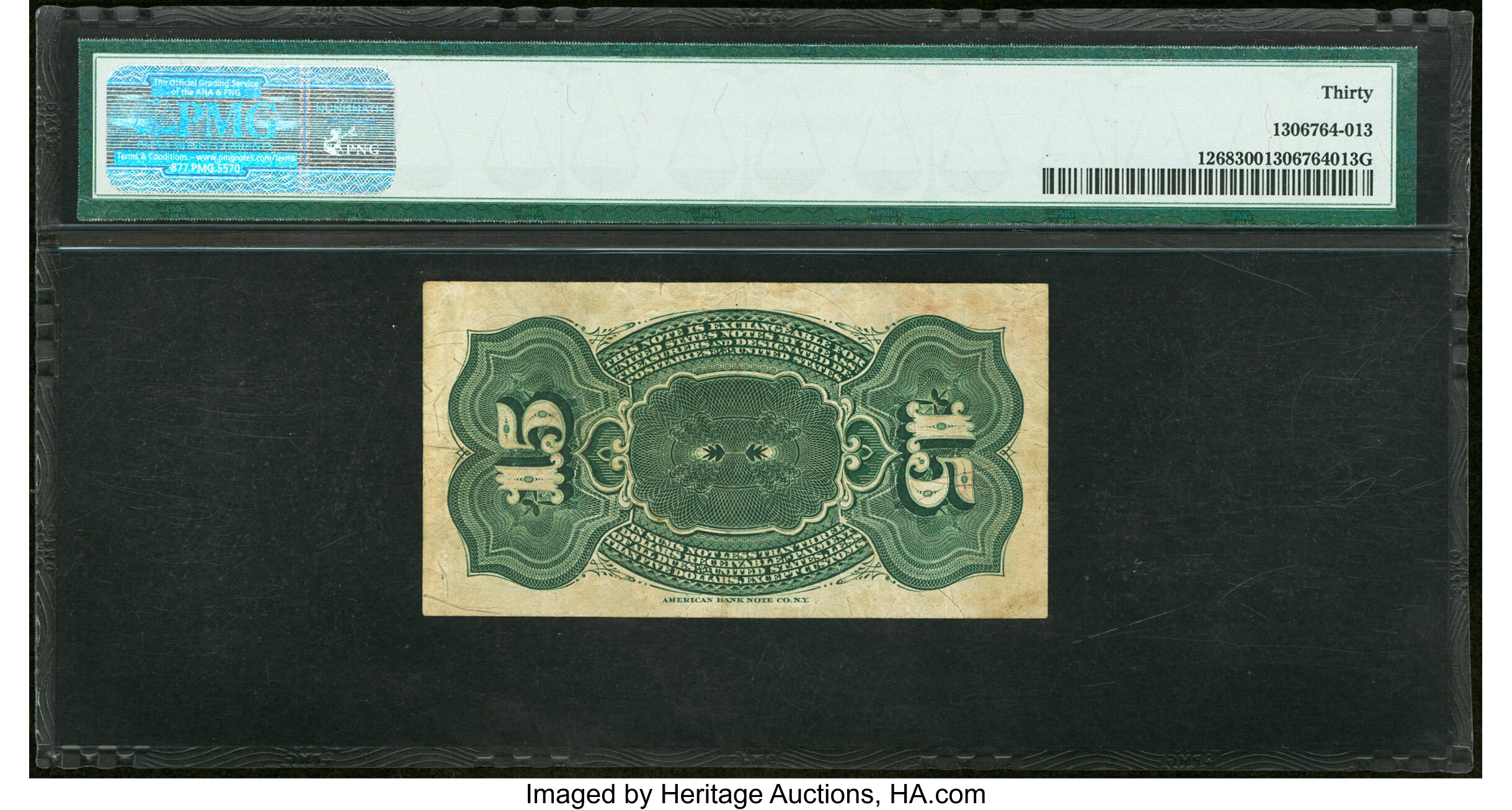 image for: Fr. 1268 15¢ Fourth Issue PMG Very Fine 30....